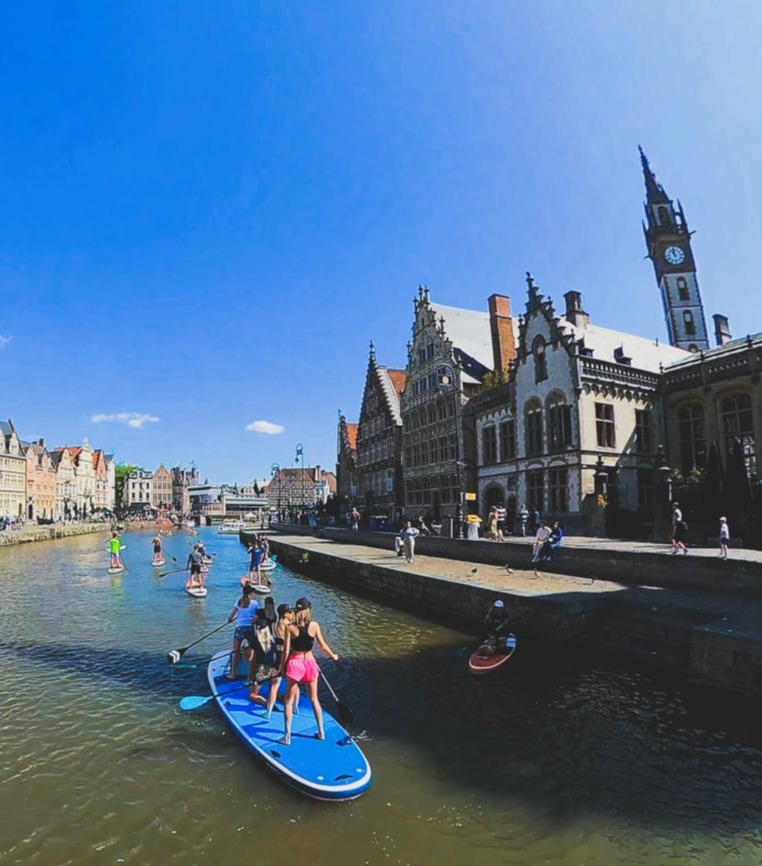 Ontdek Gent en omgeving op een unieke manier met de SUP Tochten bij SUPinGENT.